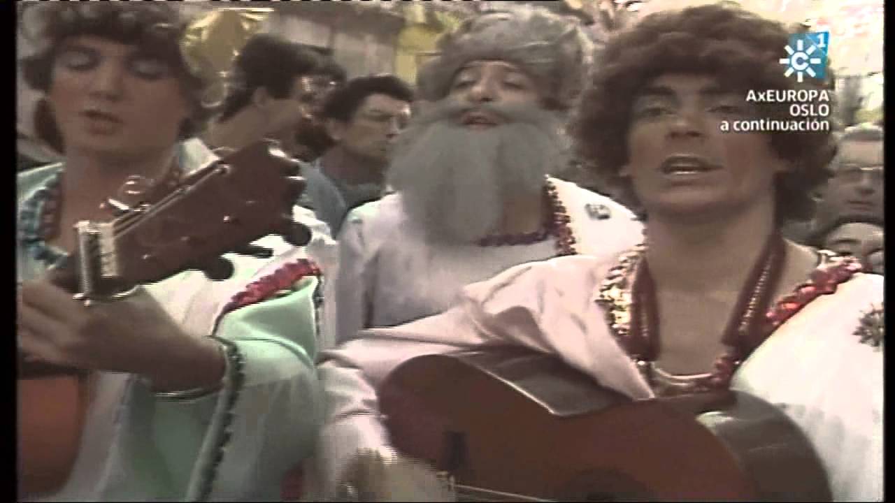 EL TANGAI .Comparsa  Dioses del Olimpo y la Chirigota Los Cruzados Mágicos 1982