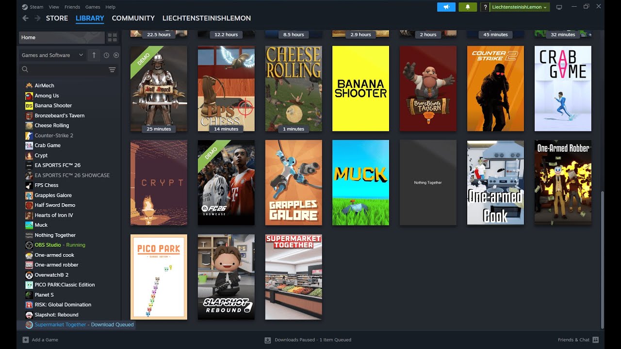 Playing Random Free To Play Steam Games