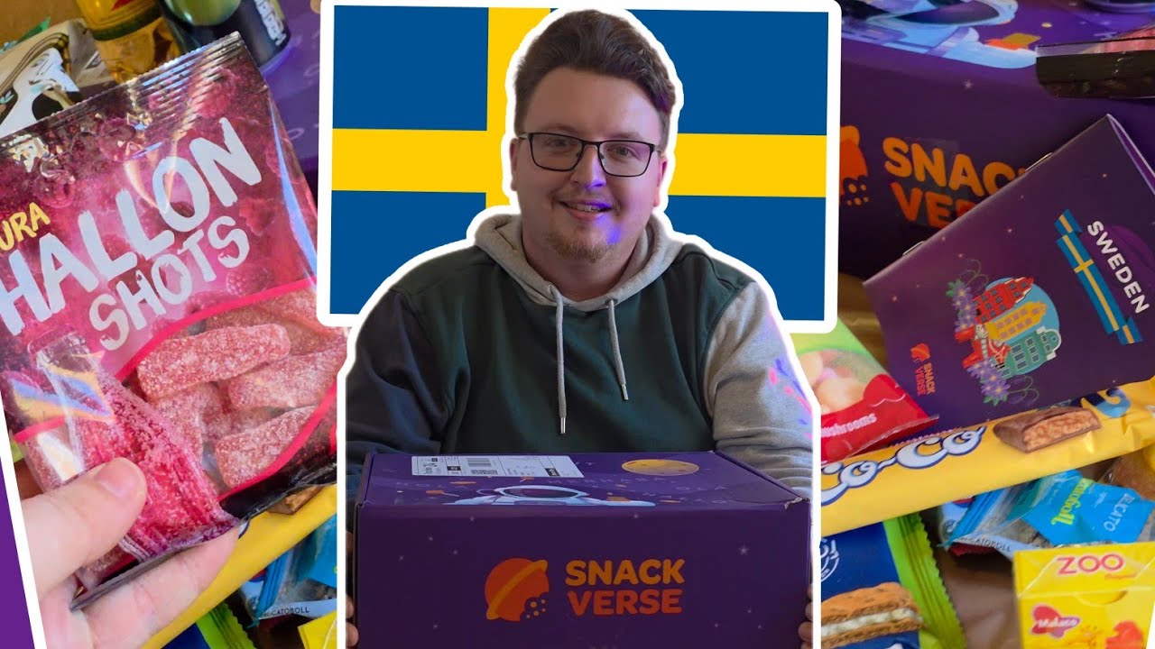 International Treats! SnackVerse Unboxing (Sweden Edition) 