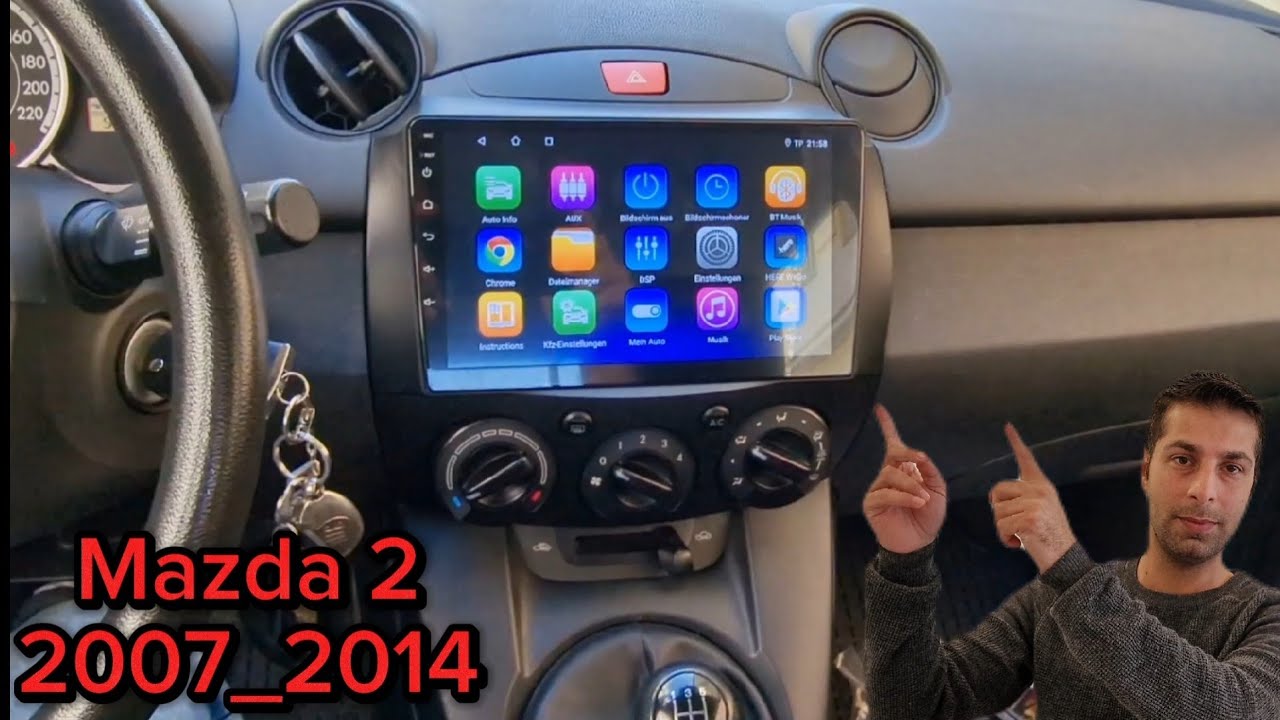 Mazda 2 Android Radio 2007_2014 شاشة اندرويد مازدا ٢