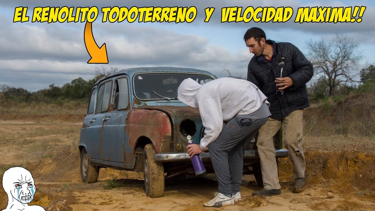 RENAULT 4L TODOTERRENO y VELOCIDAD MAXIMA (Se Arrastra) - Radialero Team