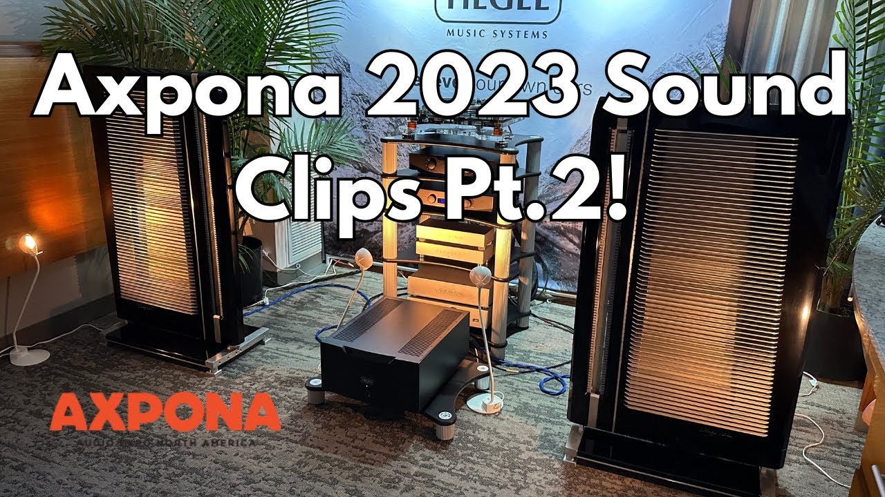 @AXPONA 2023 Listening Room Sound Clips Pt.2: New KLH Model 7, Fern & Roby, DALI, Hegel, Clarisys...