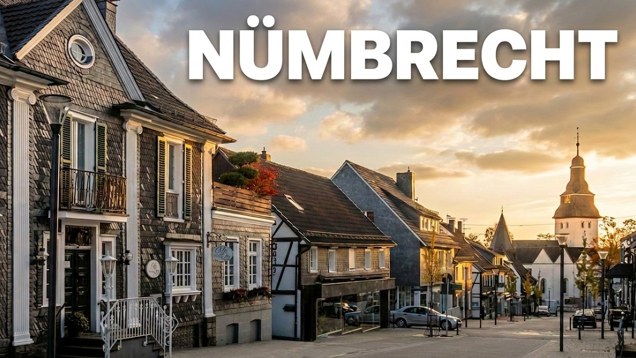 Nümbrecht Nordrhein-Westfalen Deutschland Kurort Sehenswürdigkeiten Fachwerkhäuser 2025