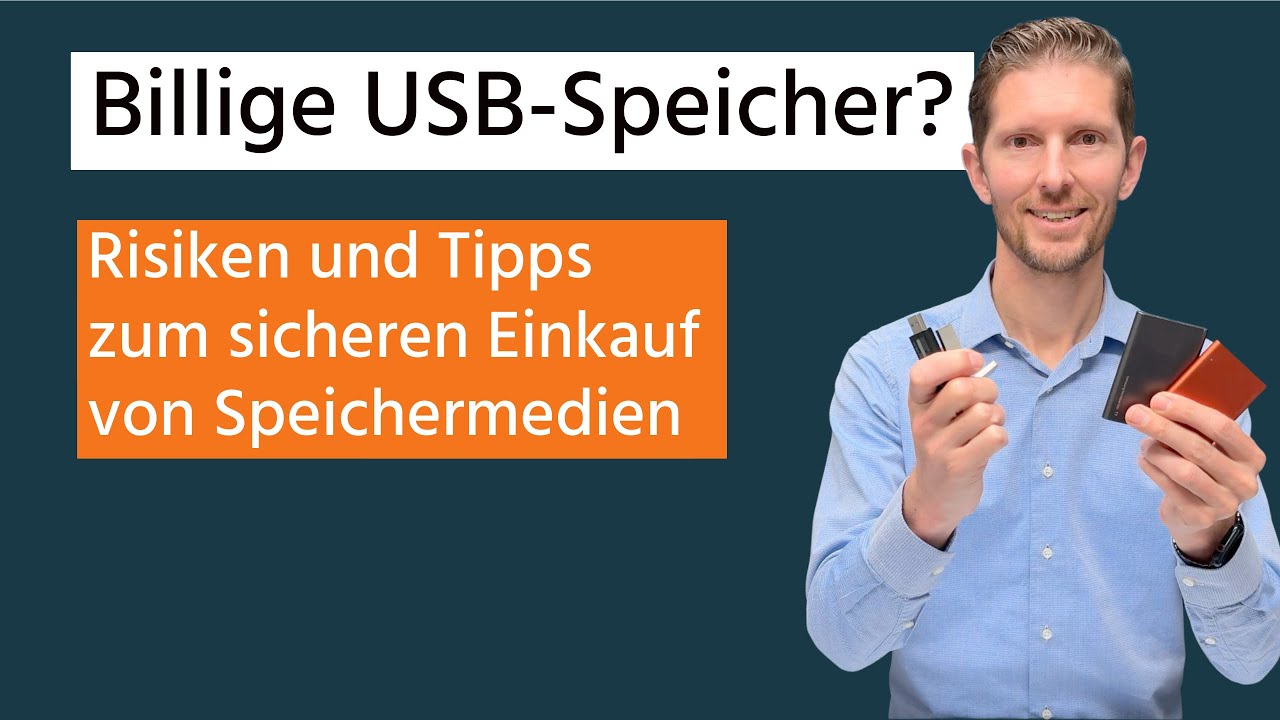 Billige USB-Sticks & Festplatten – warum deine Daten in Gefahr sind!