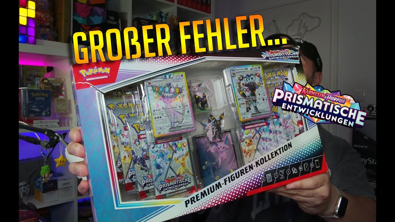 ICH &Ouml;FFNE die Prismatische Entwicklungen Premium-Figuren-Kollektion! | Pokemon TCG Opening