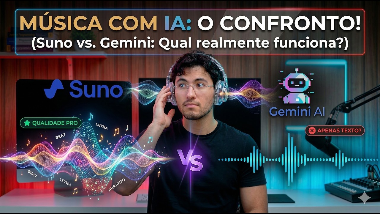 Criei música com IA a partir de um Salmo e um Poema (Suno AI)