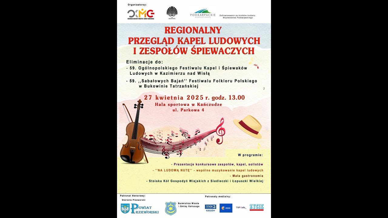 25.04.27 Kańczuga Przegląd Kapel Ludowych i Zespołów Śpiewaczych - Kontrabanda