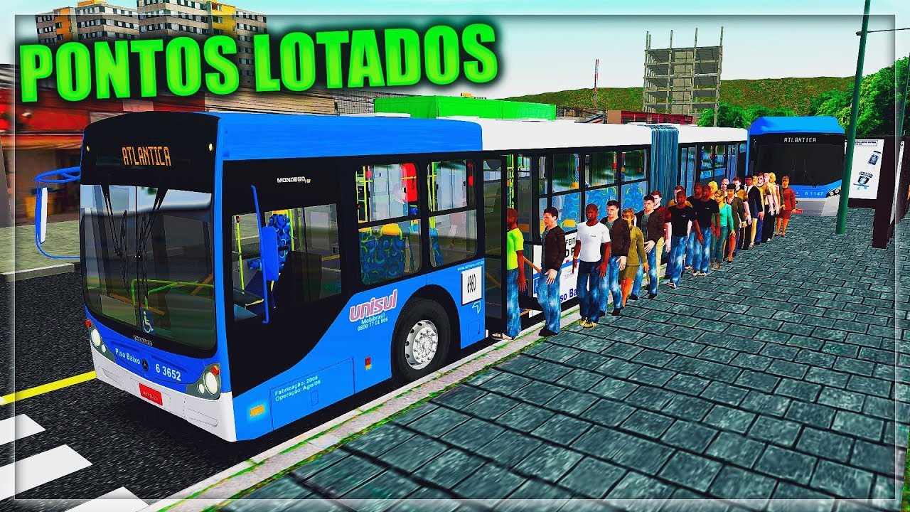 [OMSI 2] PONTOS de ÔNIBUS LOTADOS!! Caio Mondego HA MB O-500UA l Mapa Vila Clara 3.0 l EP48