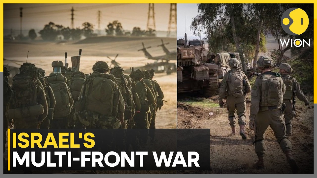 Israel's Multi-Front War: IDF Continues Strikes In Southern Lebanon | WION News
