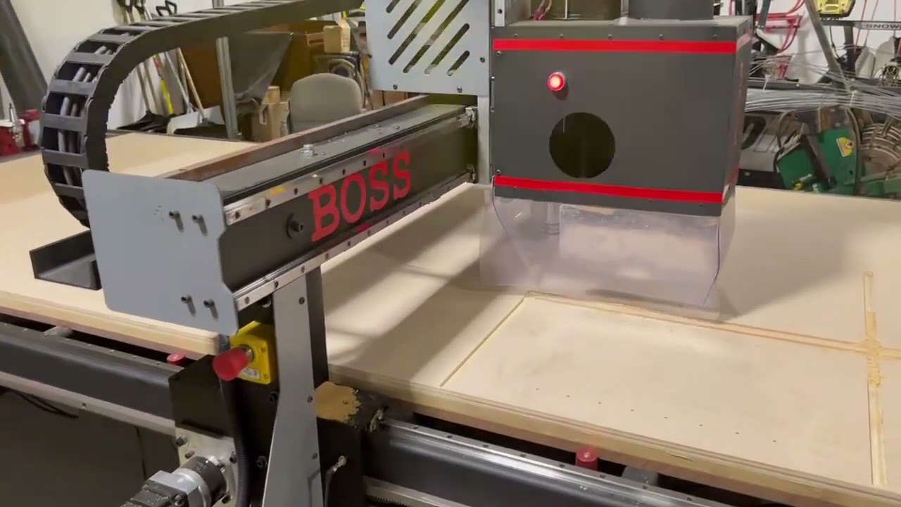 BOSS Single Phase CNC Router