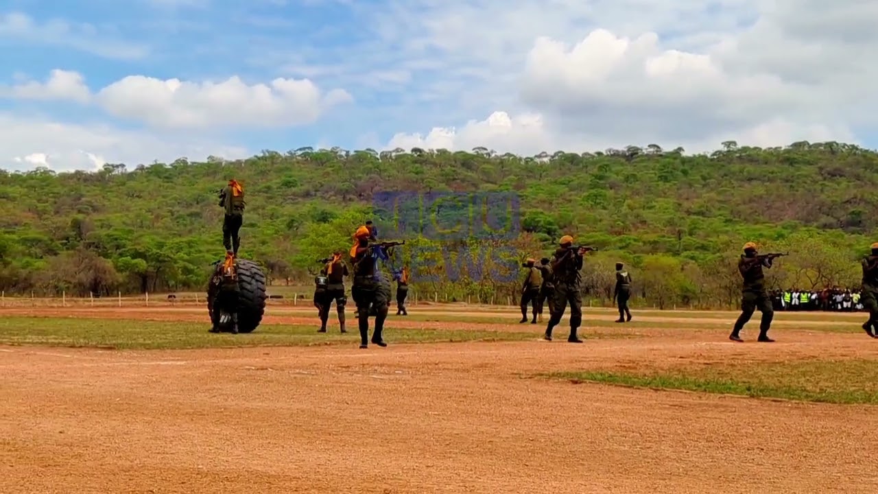 Zambia Police Paramilitary counter assault attack