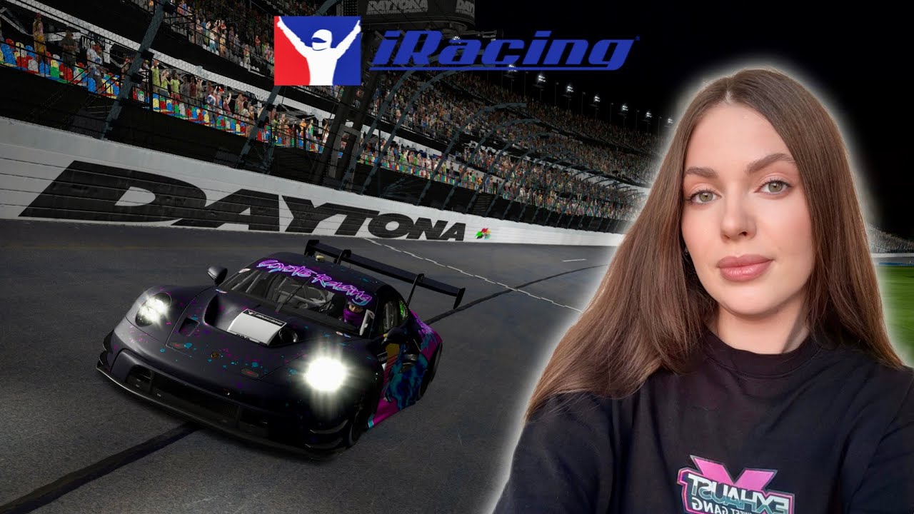 У меня всего один день на подготовку к  Daytona 24 IRacing