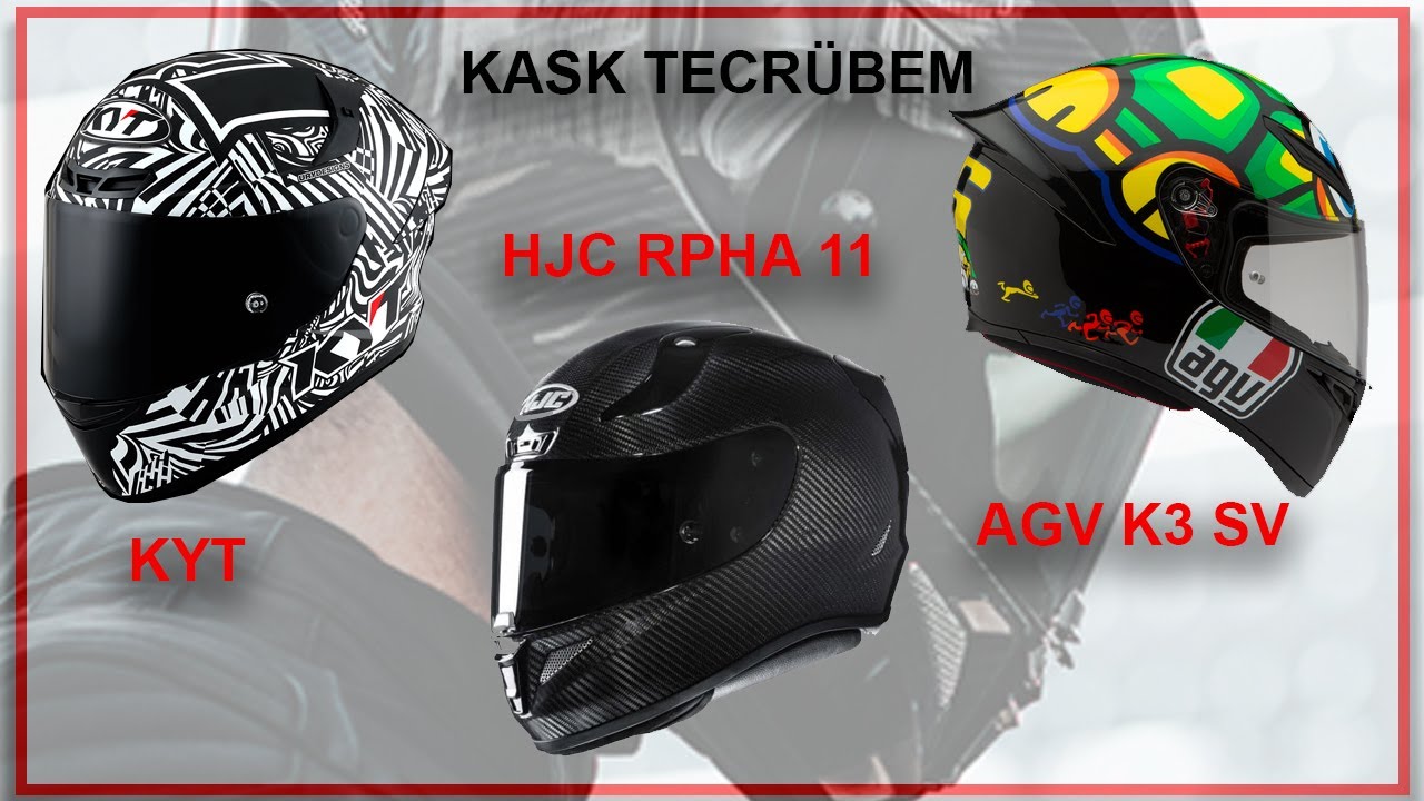 HJC RPHA 11 CARBON KASK KUTU AÇILIMI - AGV K3 SV ve KYT KASK YORUMU.