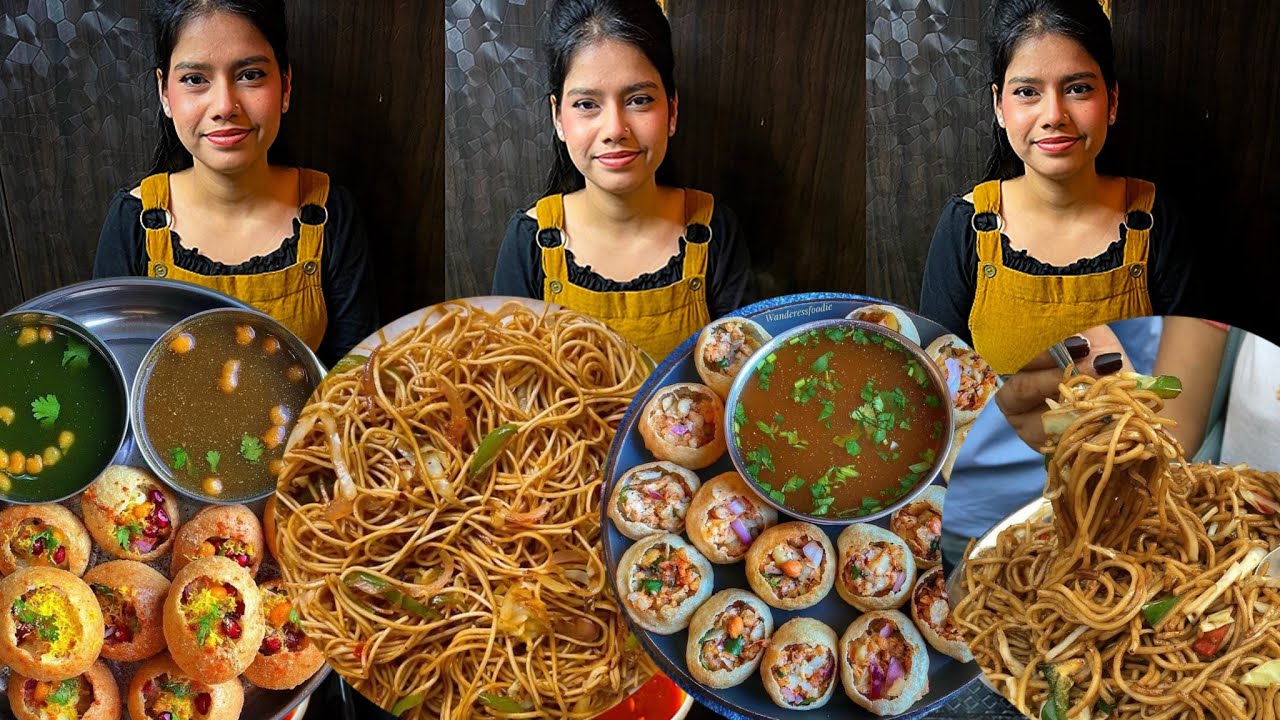 Golgappa ( Panipuri) Spicy Chowmein ( Noodles) Eating Challange And Win 500 Rs | Food Challenge 