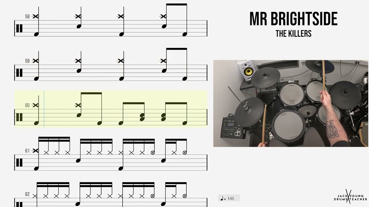 How to Play 🥁 - Mr Brightside - The KIllers