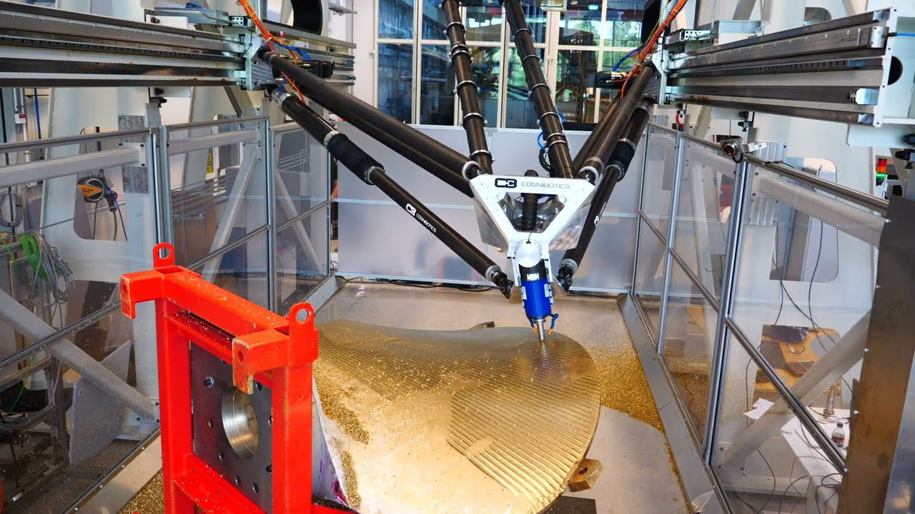 High-speed machining of MMG Propeller with SigmaTau ST 3000