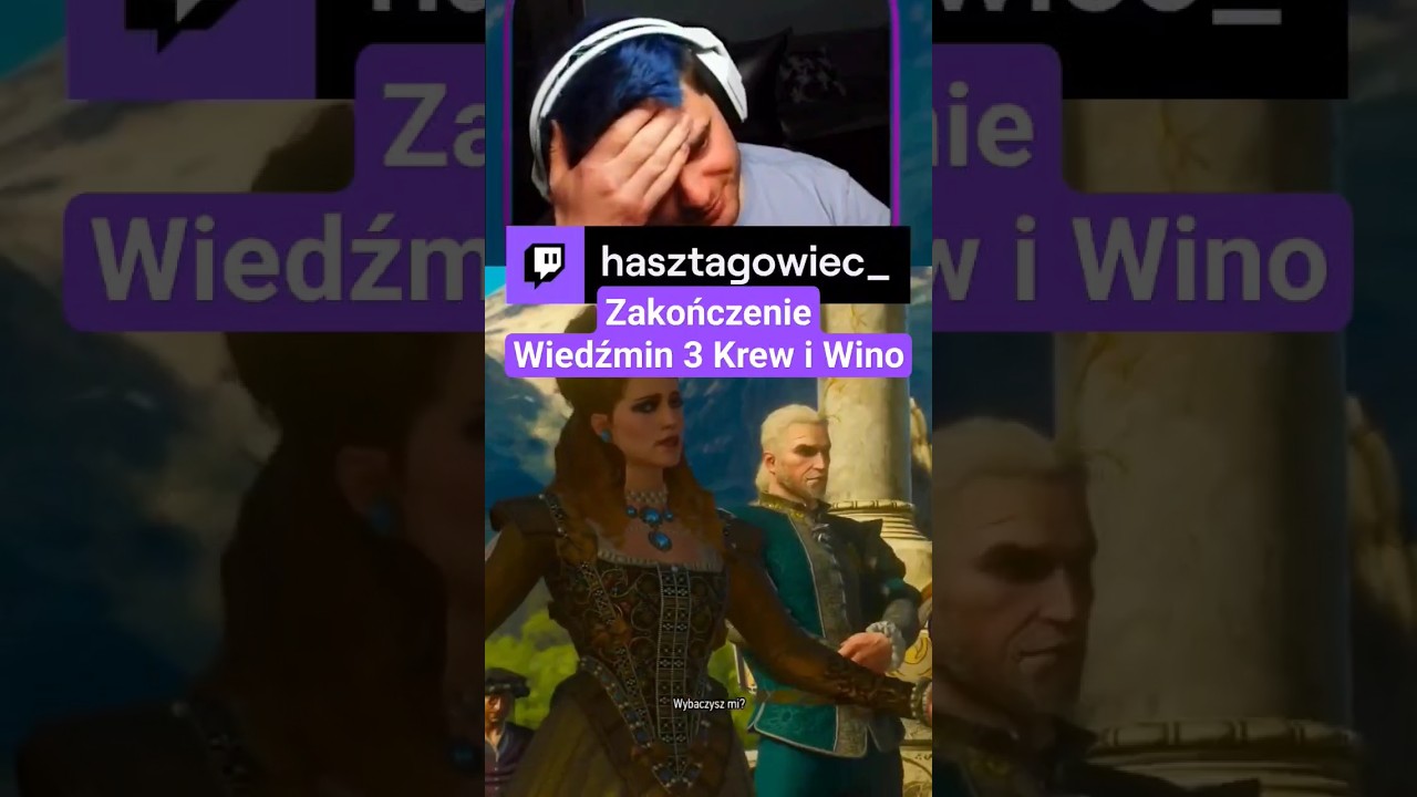 Zakończenie Wiedźmin 3 Krew i Wino #stream #twitch #gaming #wiedźmin