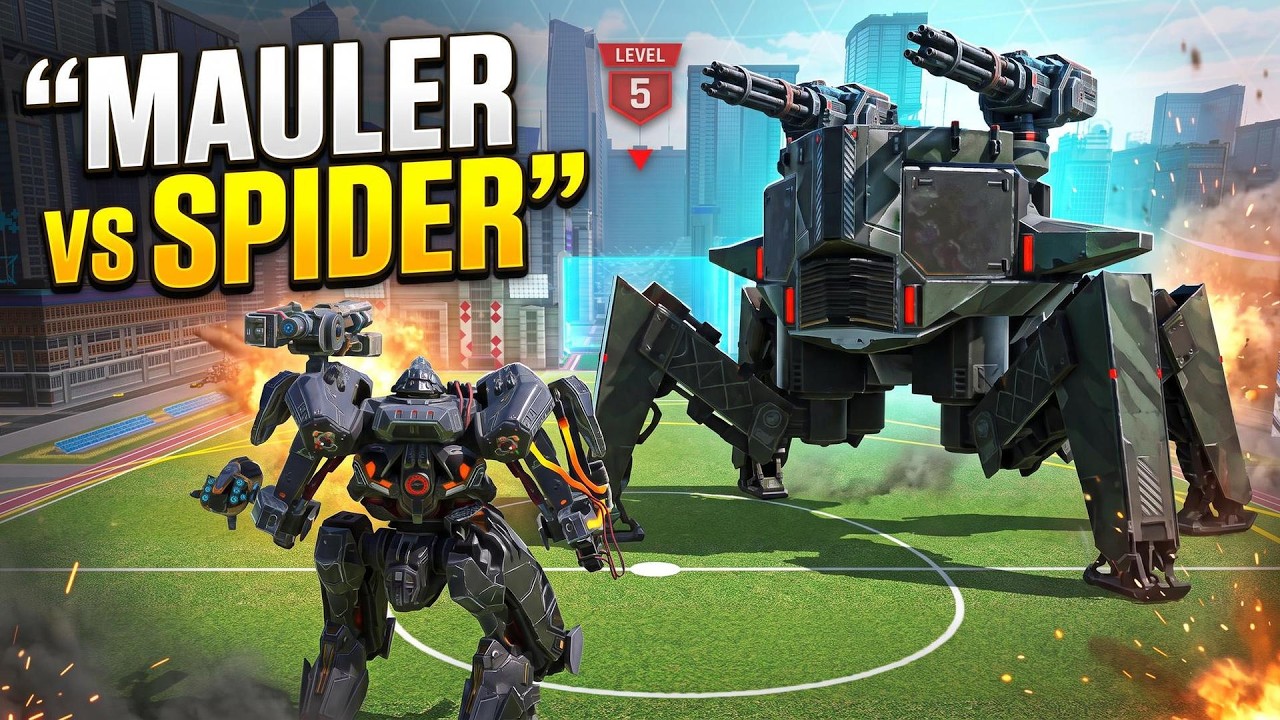 MAULER DESTROYS GIANT SPIDER TANK! EXTERMINATION LEVEL 5 STAGE 2 🔥 GODLIKE FIGHT #wr