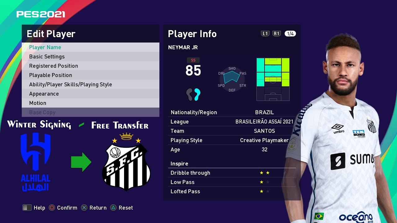 Winter Transfer Januari 2025 #02 | Bursa Transfer Pemain Januari 2025 PES 2021