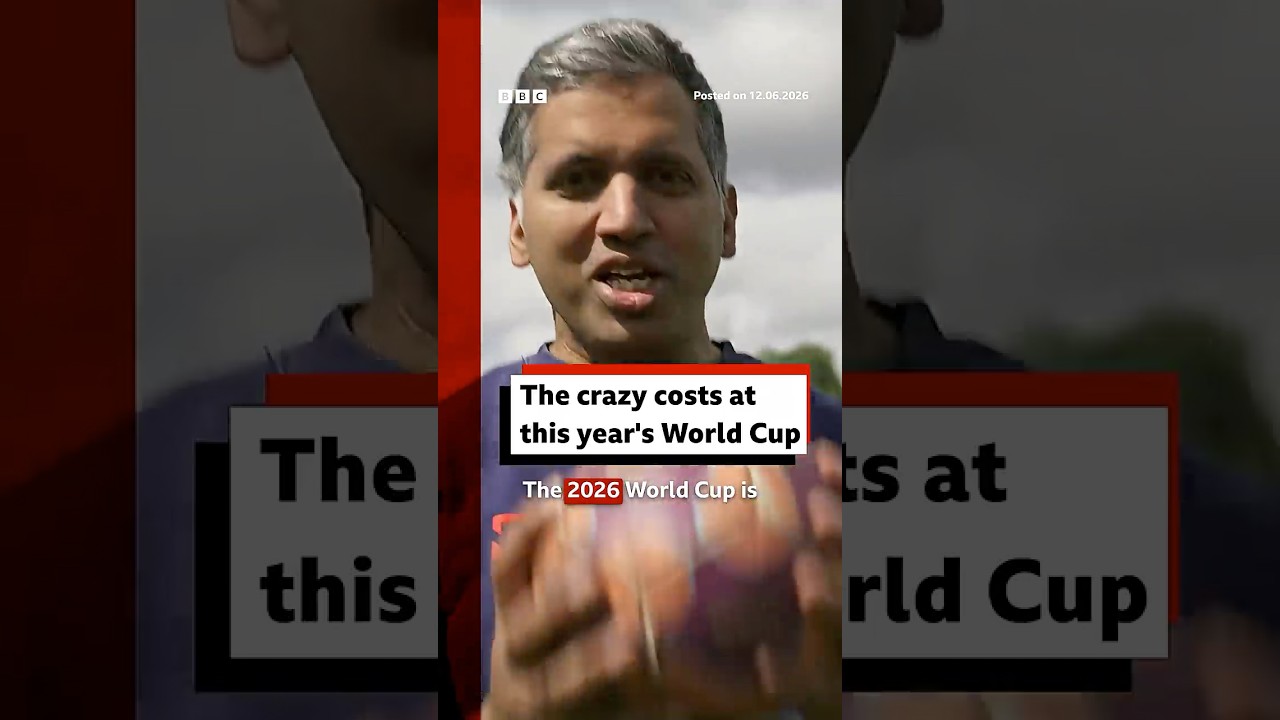 The crazy costs at this year's World Cup. #WorldCup #Football #Soccer #CostOfLiving #BBCNews