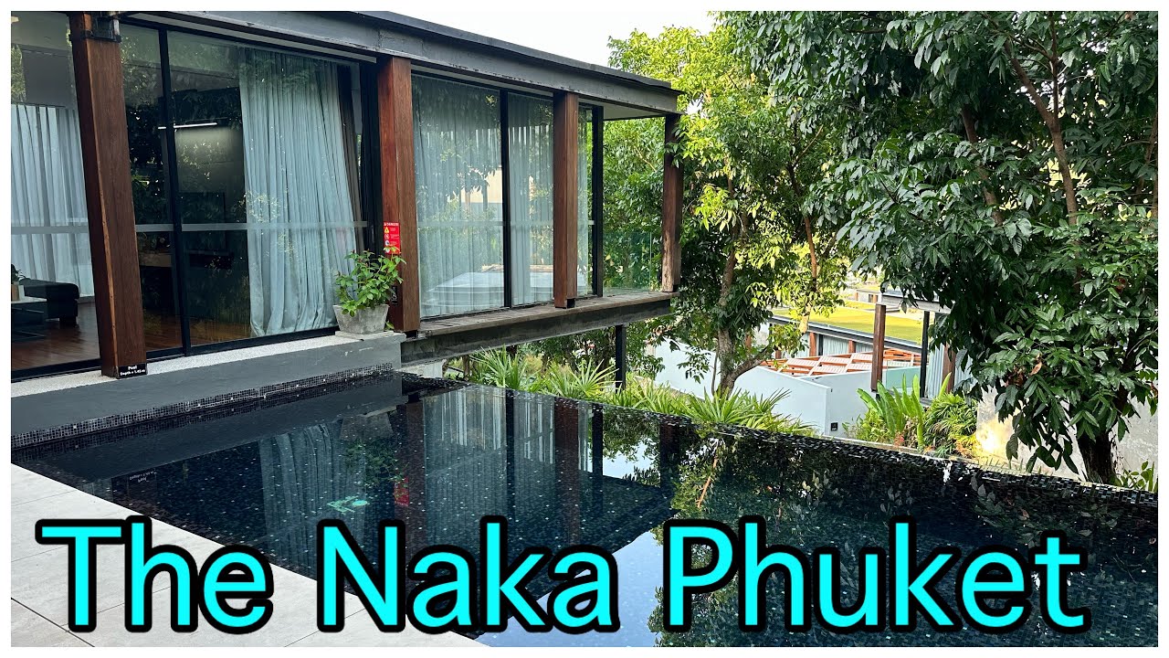 Вилла с одной спальней и бассейном в дизайн-отеле The Naka Phuket. Экскурсия по номеру, ужин, зав...