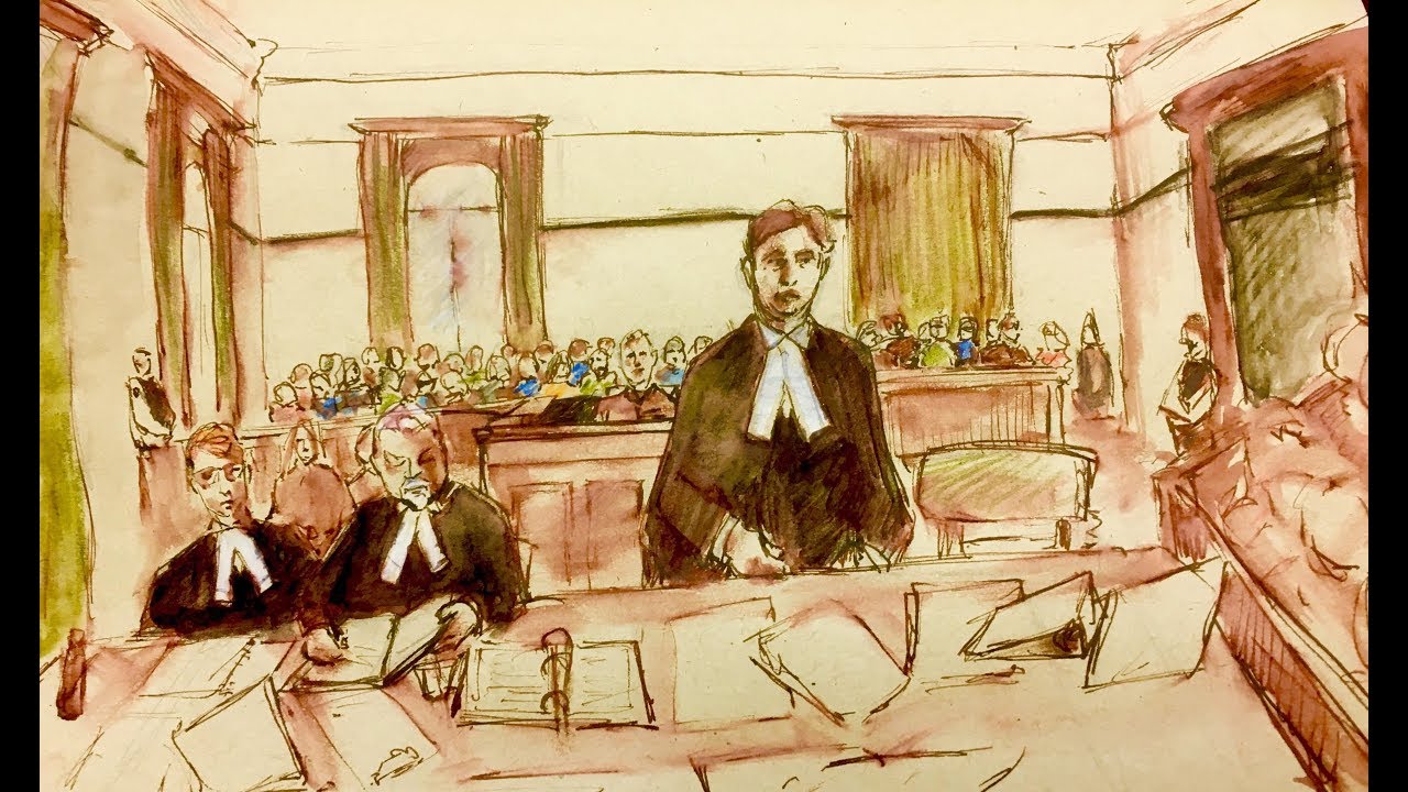 Day in the life of a courtroom sketch artist