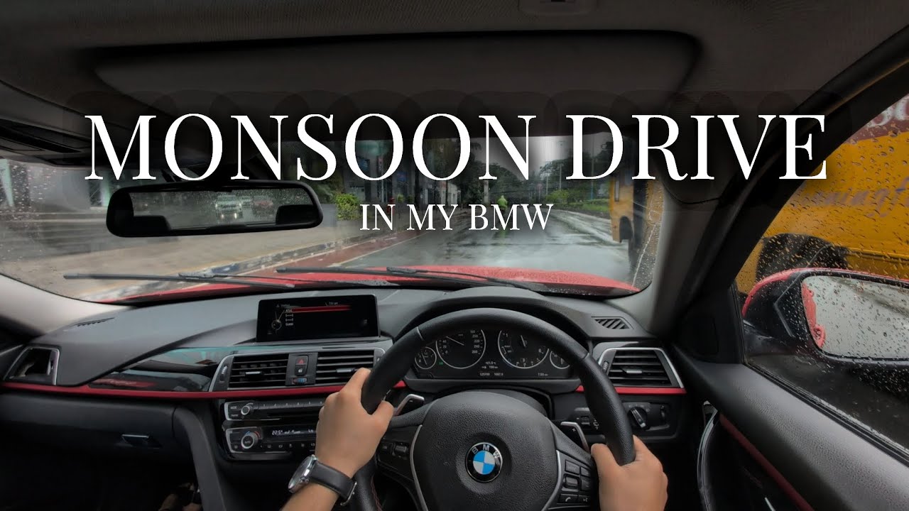 BMW Monsoon Drive | Pune Rain Drive POV | BMW Rain Drive | Rain POV Drive | #pune #bmw #monsoondrive