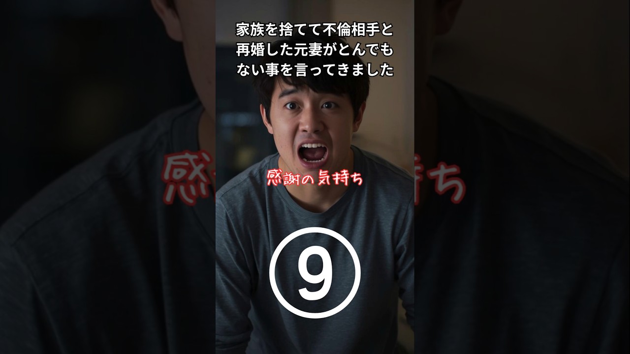 【スカッと】家族を捨てて不倫相手と再婚した妻がとんでもない事を言ってきました⑨