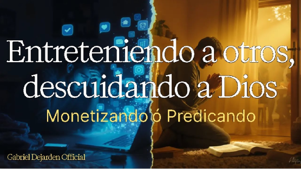 Entreteniendo a otros, descuidando a Dios