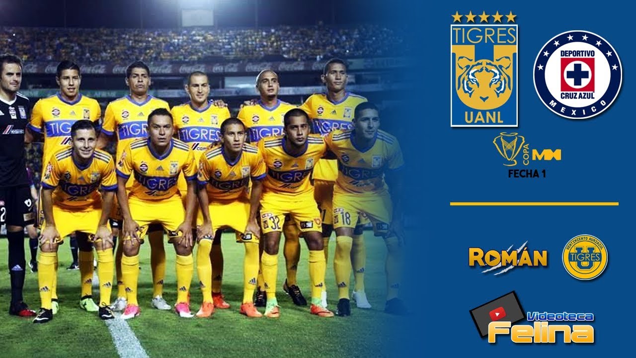 Tigres vs Cruz Azul 1-1 Jornada 1 Apertura 2017 Copa Mx HD