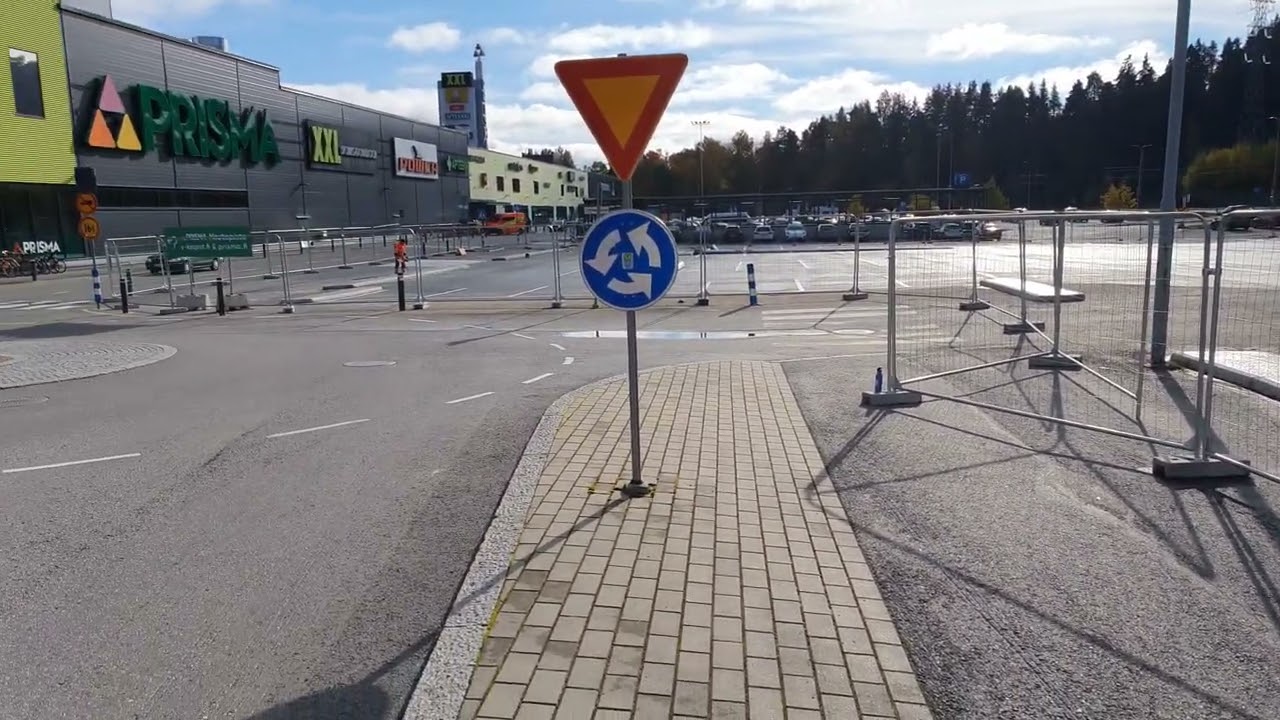 Tampereen Kalevassa Prismalla maisema muuttui.