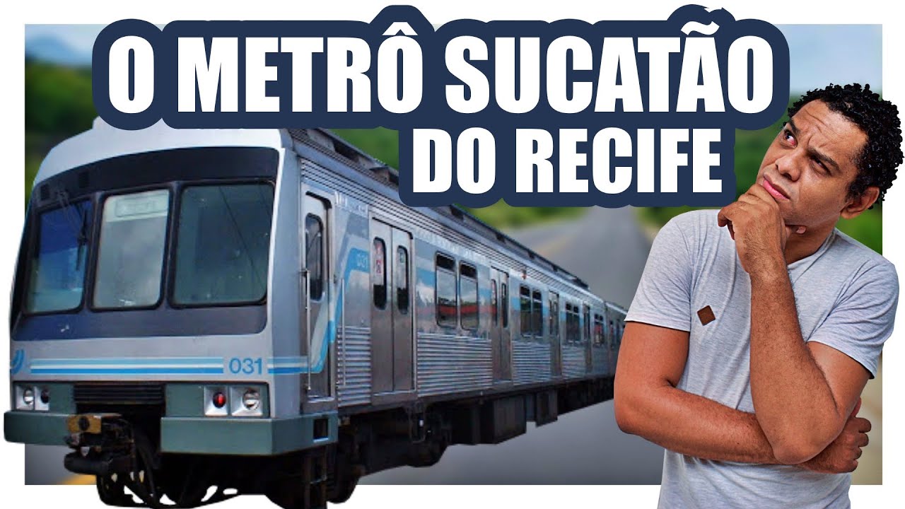 Como ir do AEROPORTO à RODOVIÁRIA do Recife, de METRÔ - VIAGEM DE TREM | EP #020