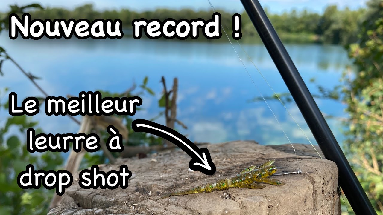 Il explose sont record en drop shot avec ce super leurre