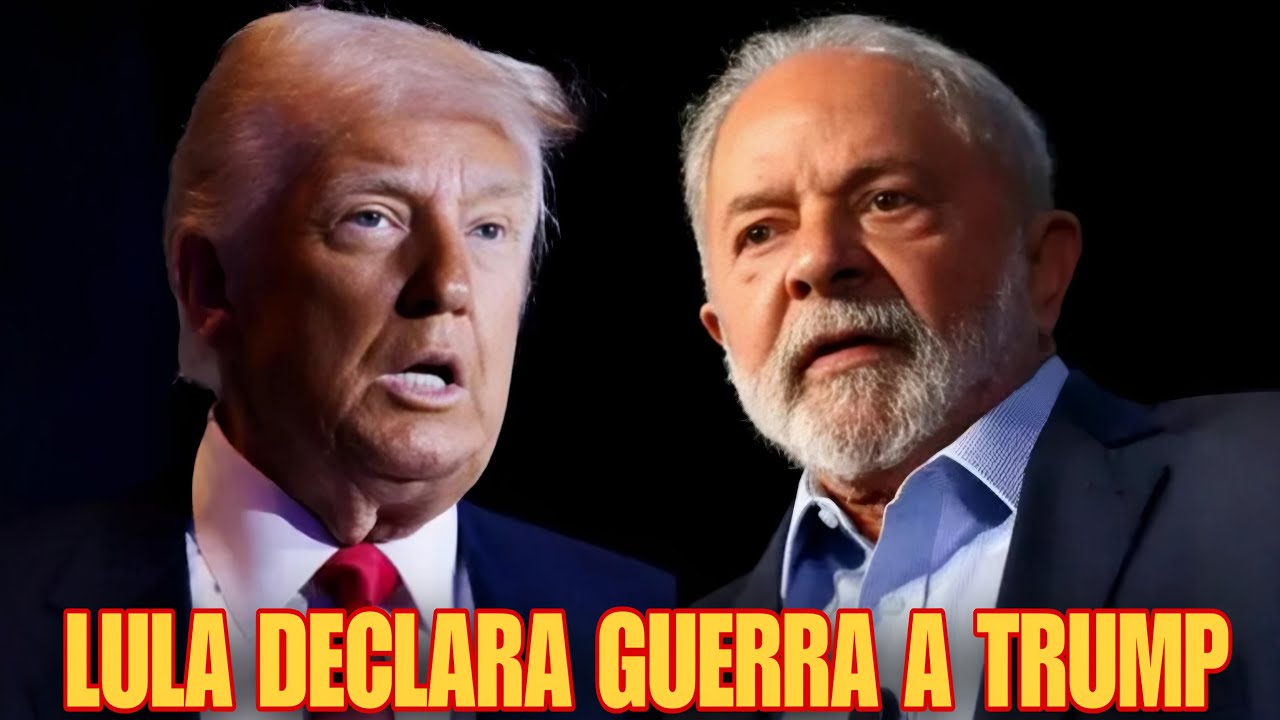 BOMBA URGENTE! LULA ACABA DE DECLARAR GUERRA A DONALD TRUMP E EUA
