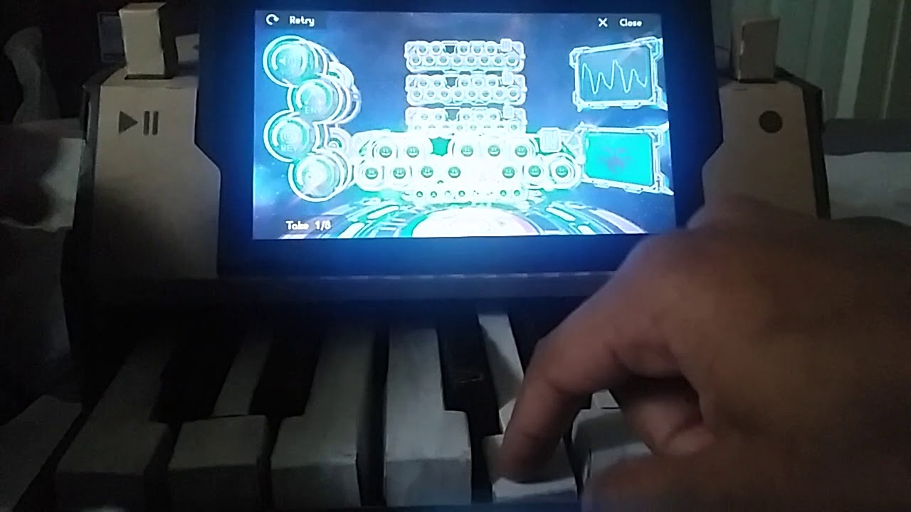 Megalovania on Nintendo Labo Piano