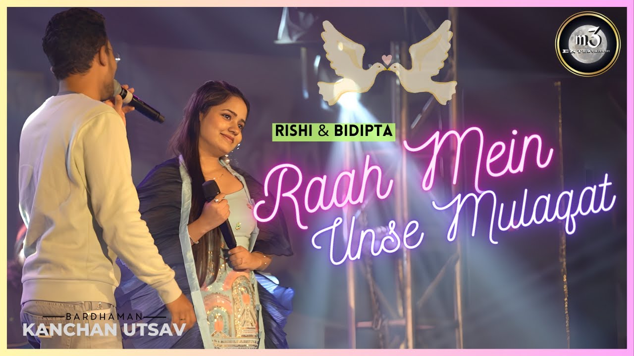 Raah Mein Unse Mulaqat - Live | Rishi Singh and Bidipta Chakraborty | Kumar Sanu | Alka Yagnik