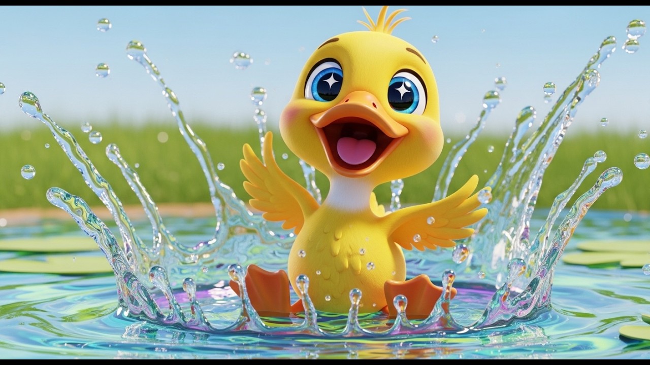 Quack Quack Says The Duck So Loud | Popular Nursery Rhyme For Kids | Sing Along With Kids