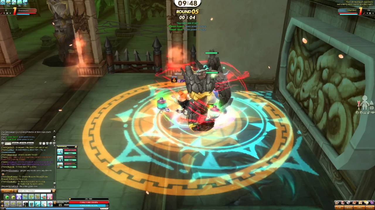 Dragon Saga PvP iSmartShot vs Chaoswario