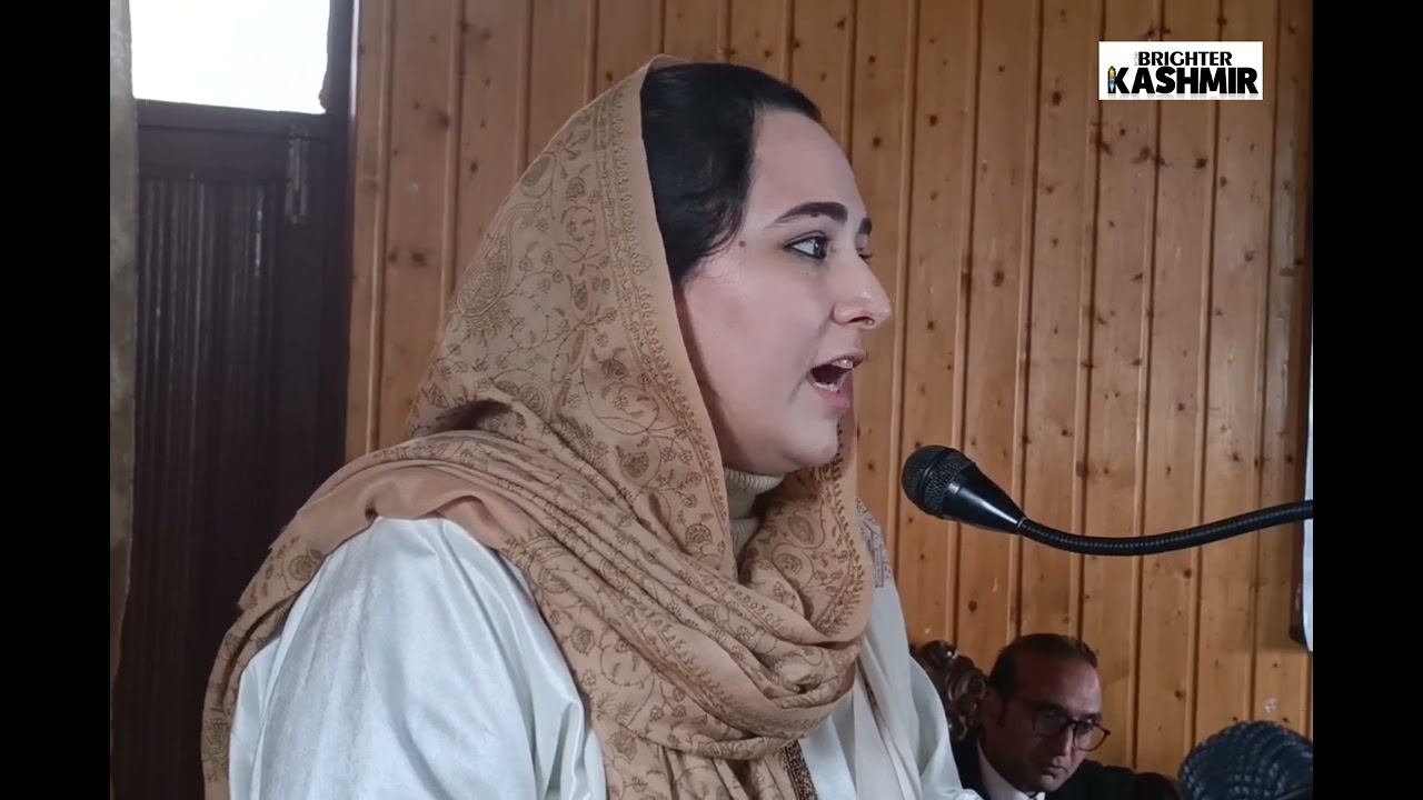Farewell Speech by DC Baramulla Dr.Syed Sehrish Asghar as today Mr Manga Sherpa assumes the charge.