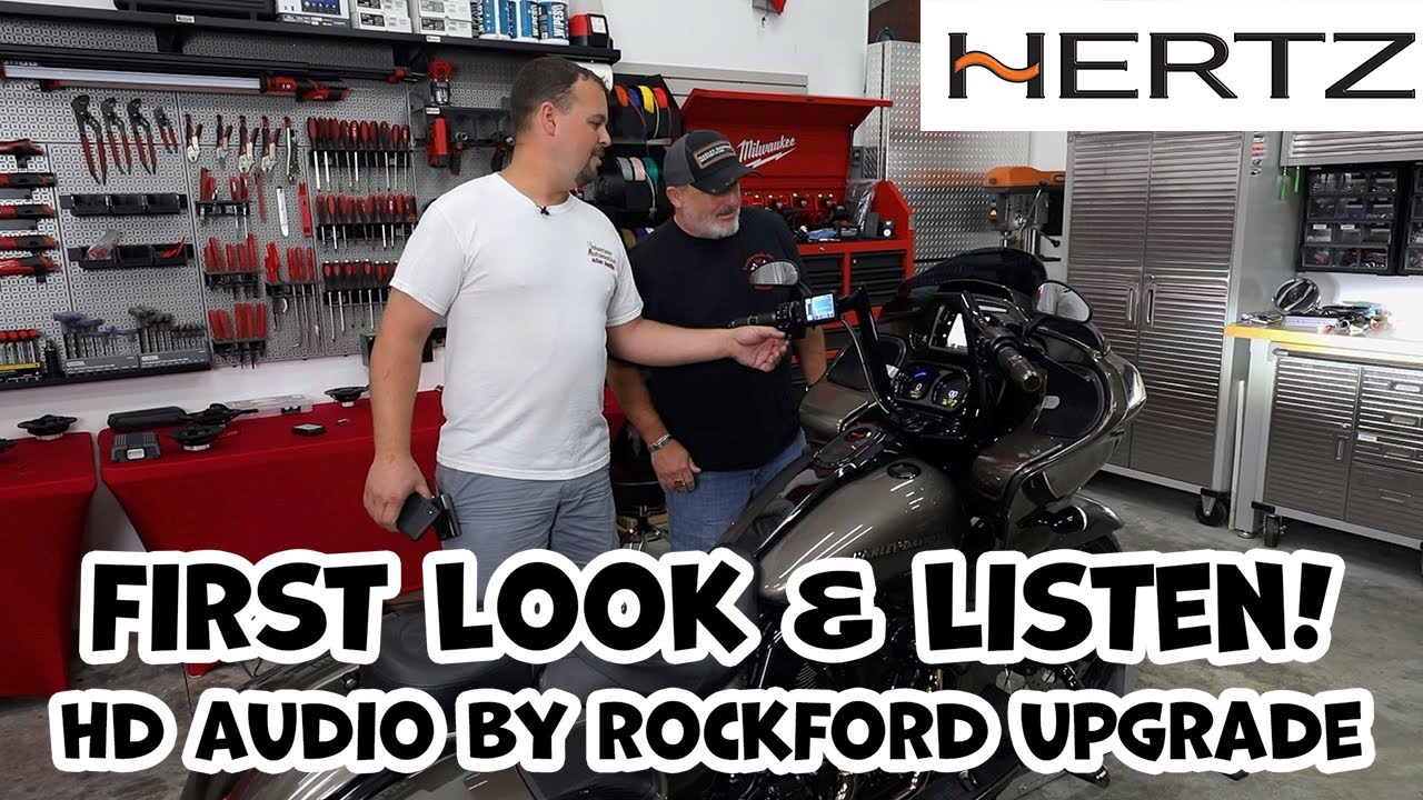 HD Audio by Rockford on 21-Up Harley Davidson CVO + Stage 4 Hertz Customer First Listen & Walk Away