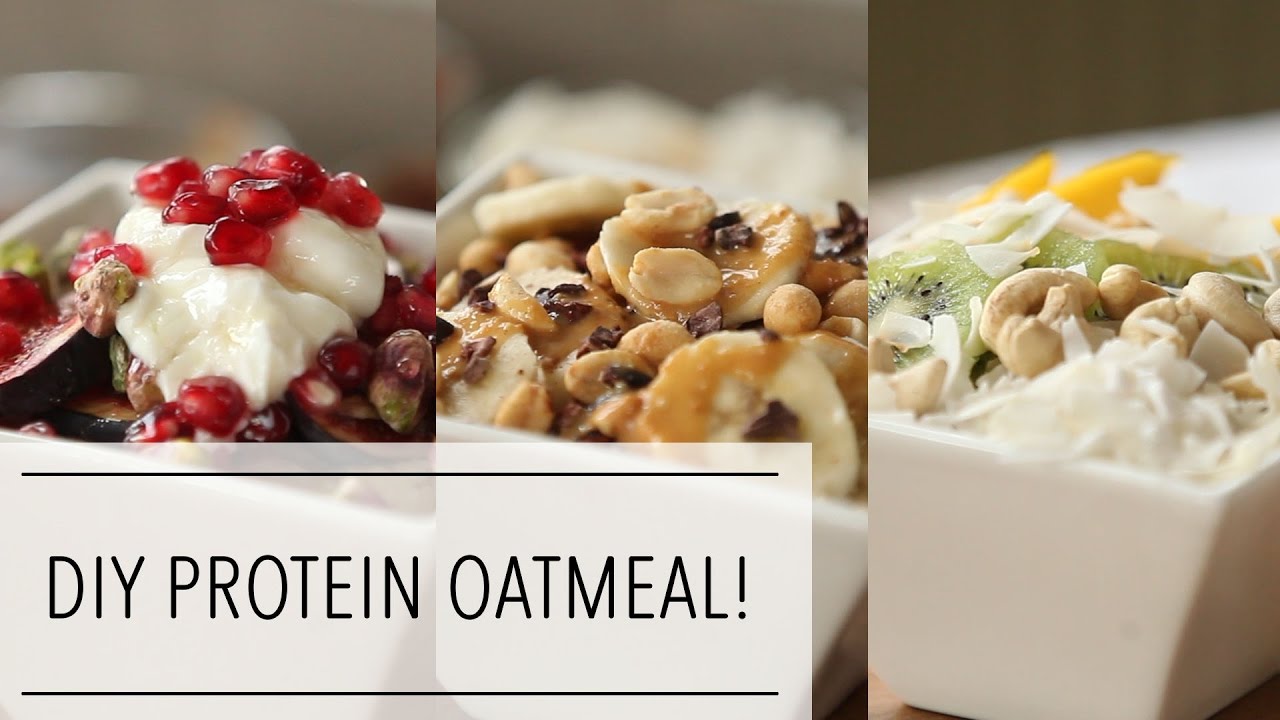 DIY PROTEIN OATMEAL | Healthy HOLIDAY Egg White Oats BREAKFAST for CHRISTMAS Morning