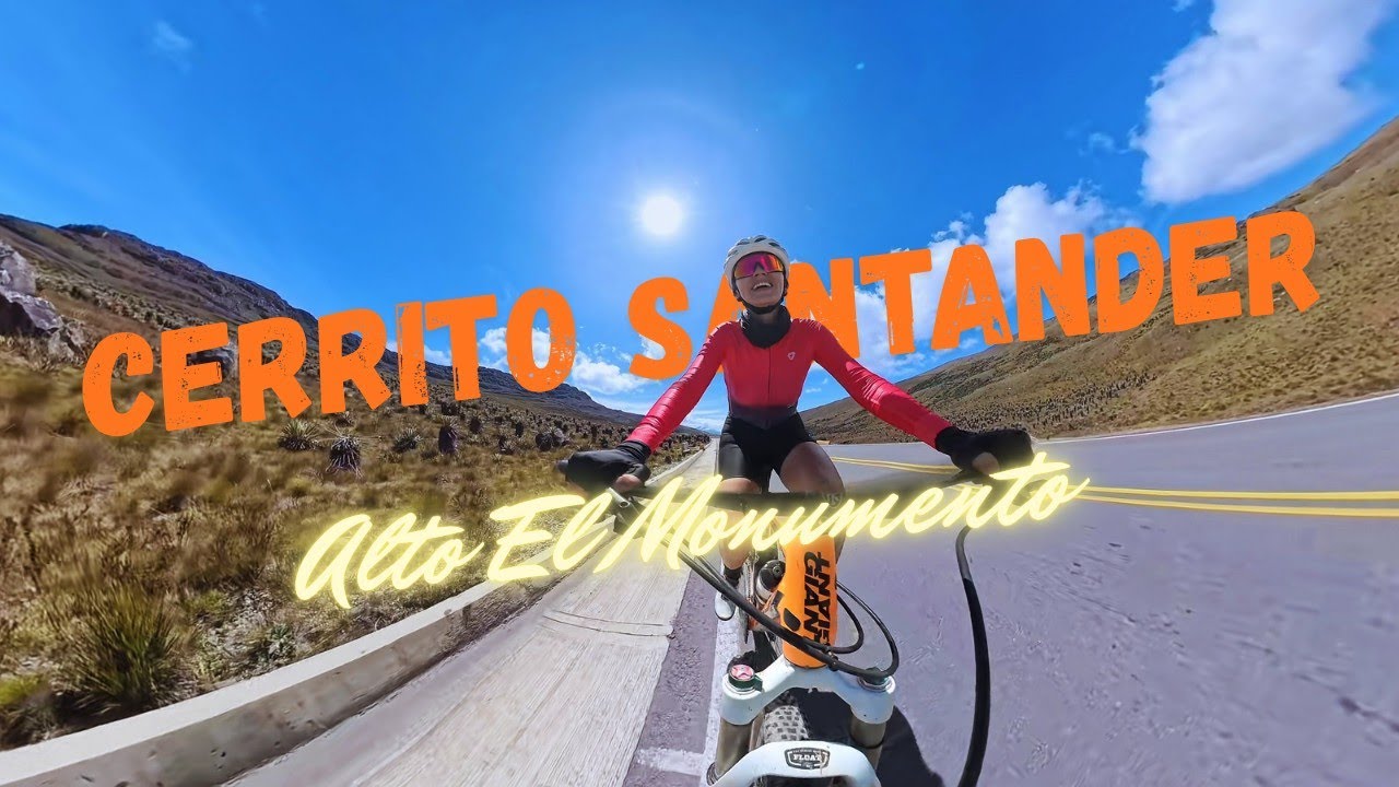 Coronando Alto El Monumento, segundo paso montañoso asfaltado más alto de Colombia 🚴‍♂️ 3.860 msnm⛰️