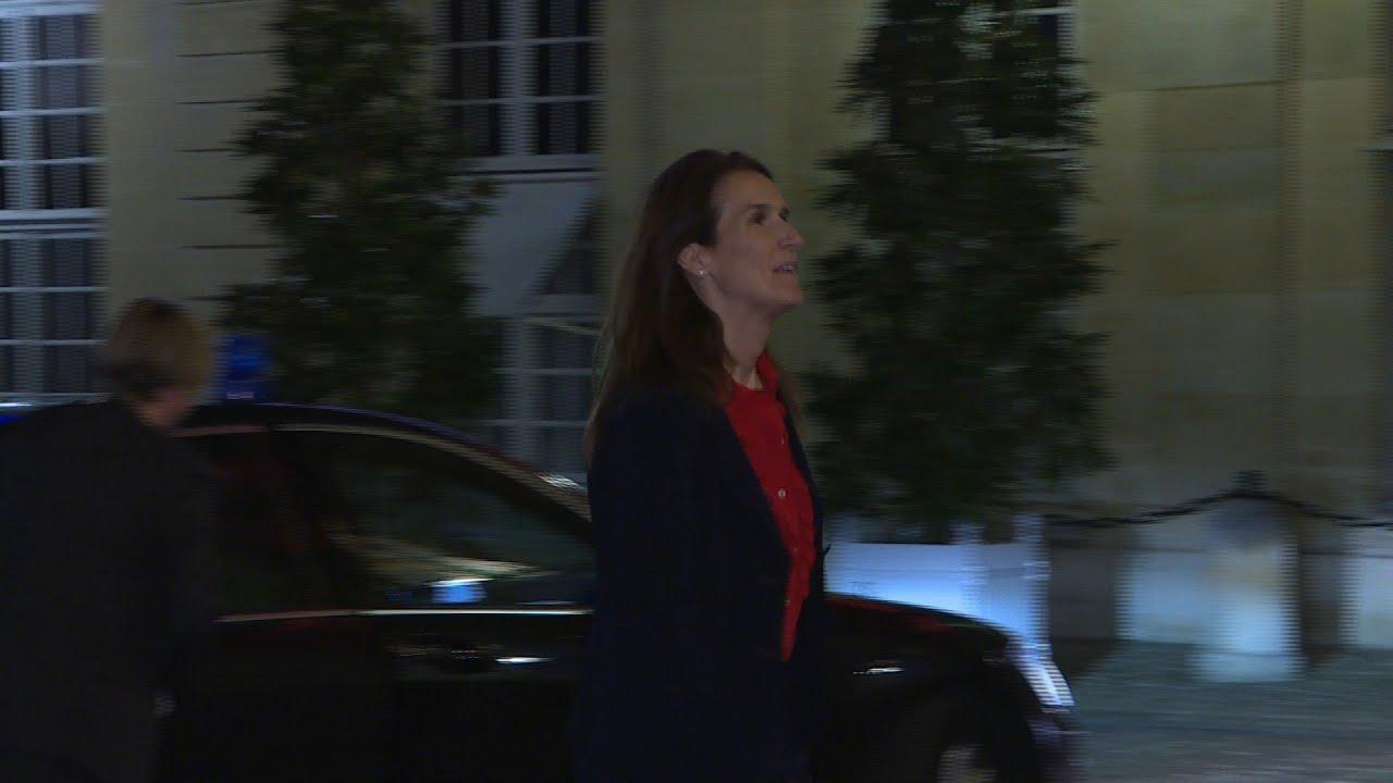 La Première ministre belge Sophie Wilmès reçue à Matignon | AFP Images