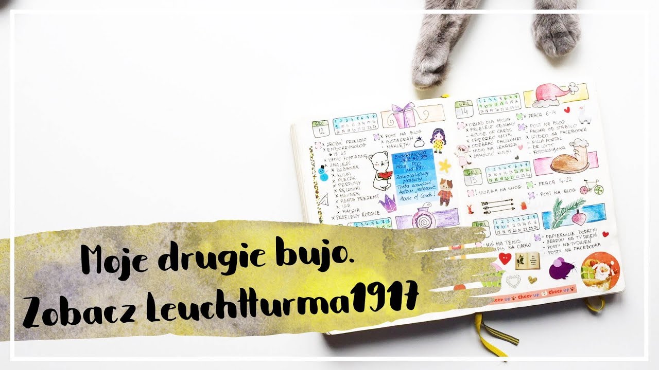 Przegląd całego bullet journala. Wspominamy w Leuchtturm1917