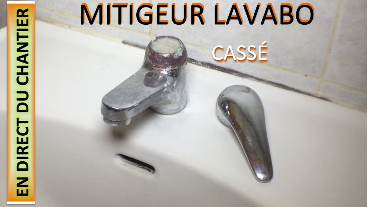 COMMENT REMPLACER UN MITIGEUR LAVABO