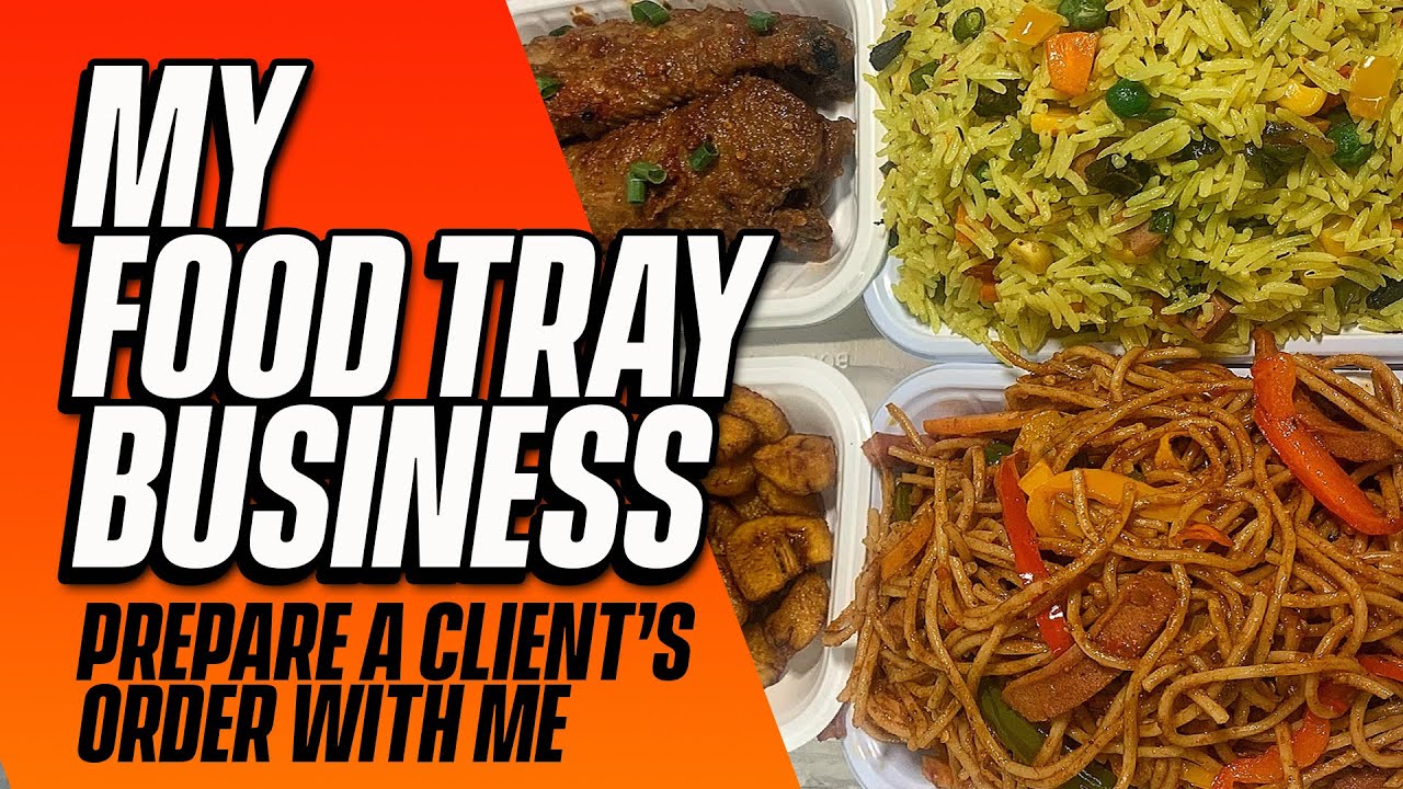 FOOD TRAY FOR A CLIENT| FOOD TRAY SETUP| FOOD TRAY BUSINESS