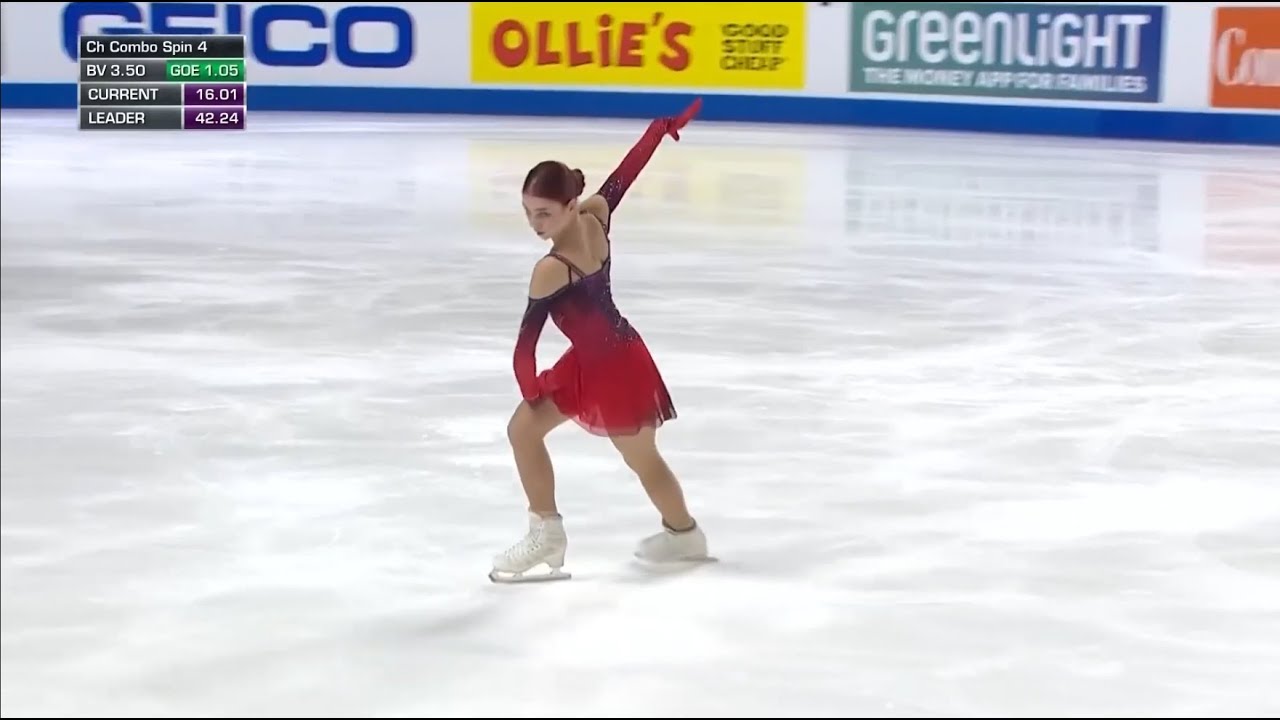 Alexandra Trusova  - The Feeling Begins (Short Program)