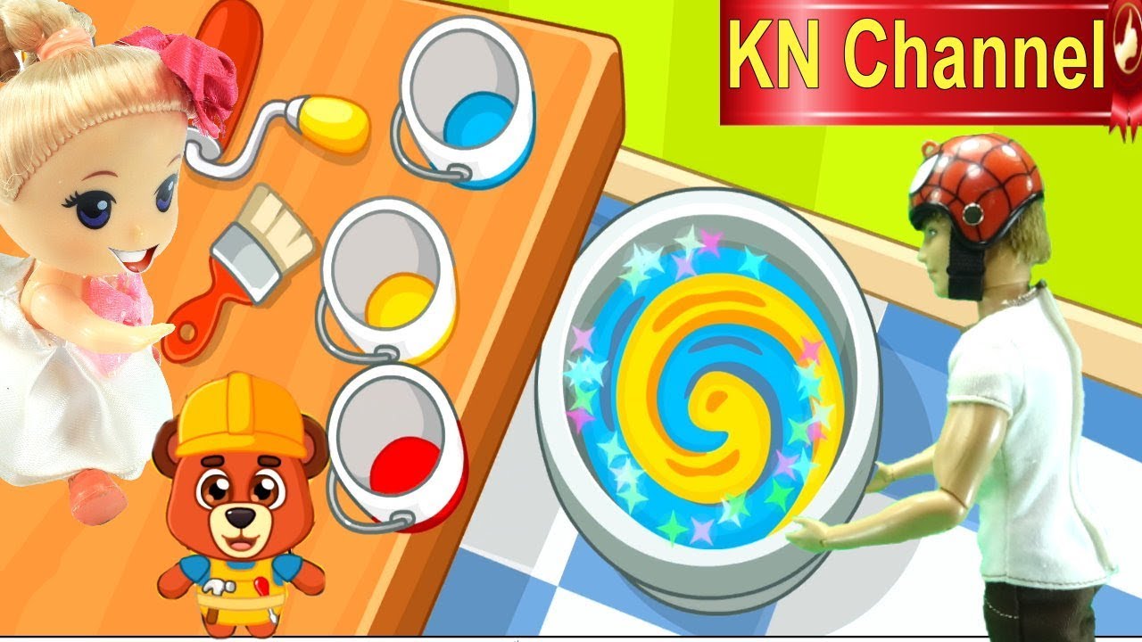GẤU TRÚC NHỜ BÚP BÊ KN Channel SỬA NHÀ