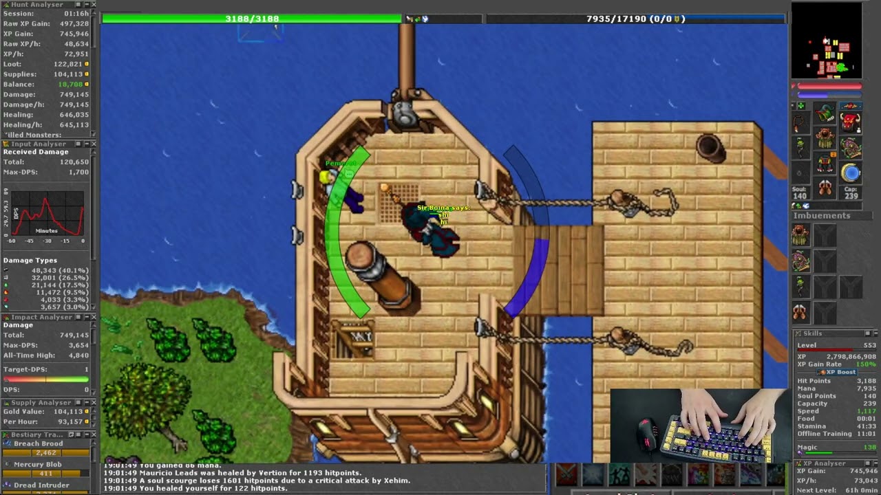 Tibia Rotation GD Grave Danger ED 550