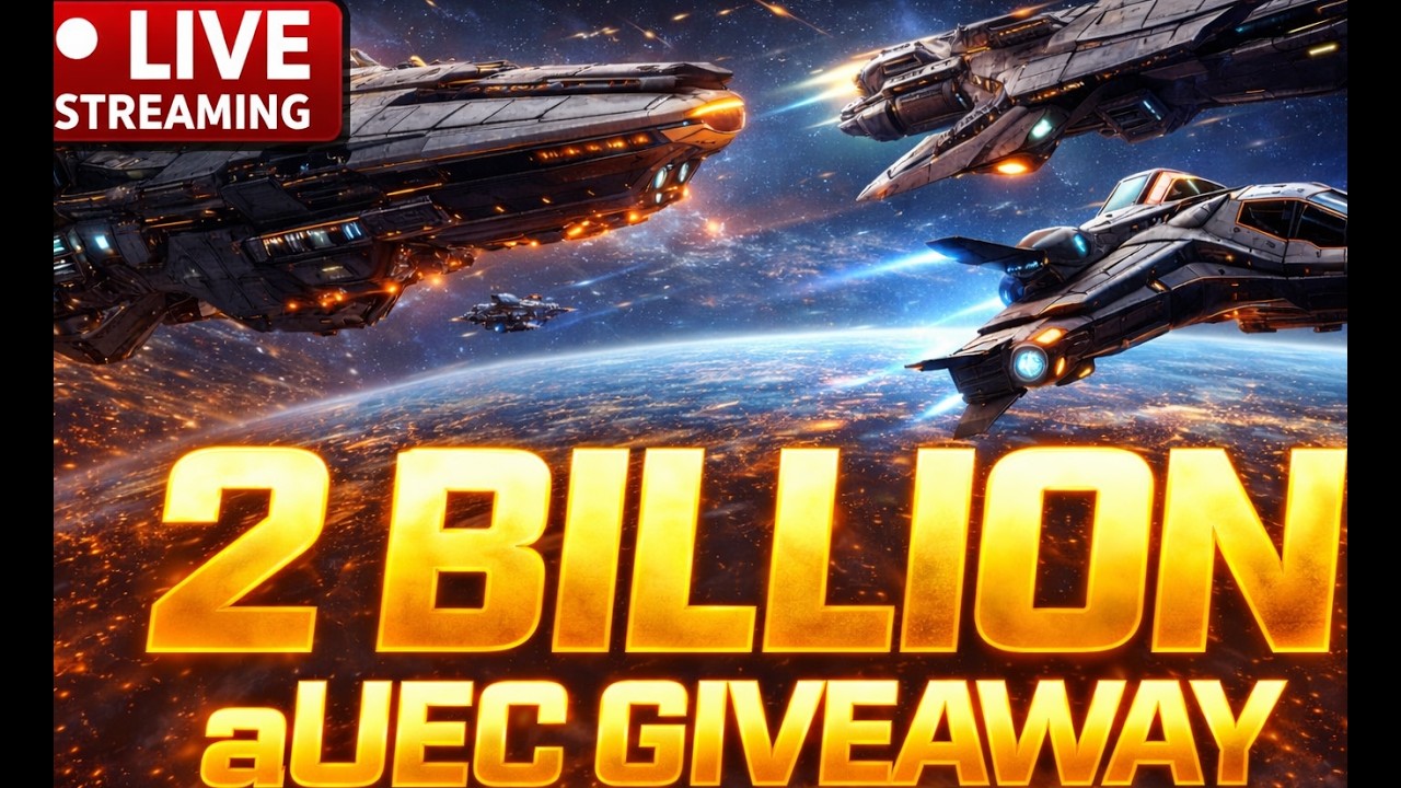 🔴LIVE | 2 BILLION aUEC GIVEAWAY 🎁 | Star Citizen 4.6 | Onyx Facilities
